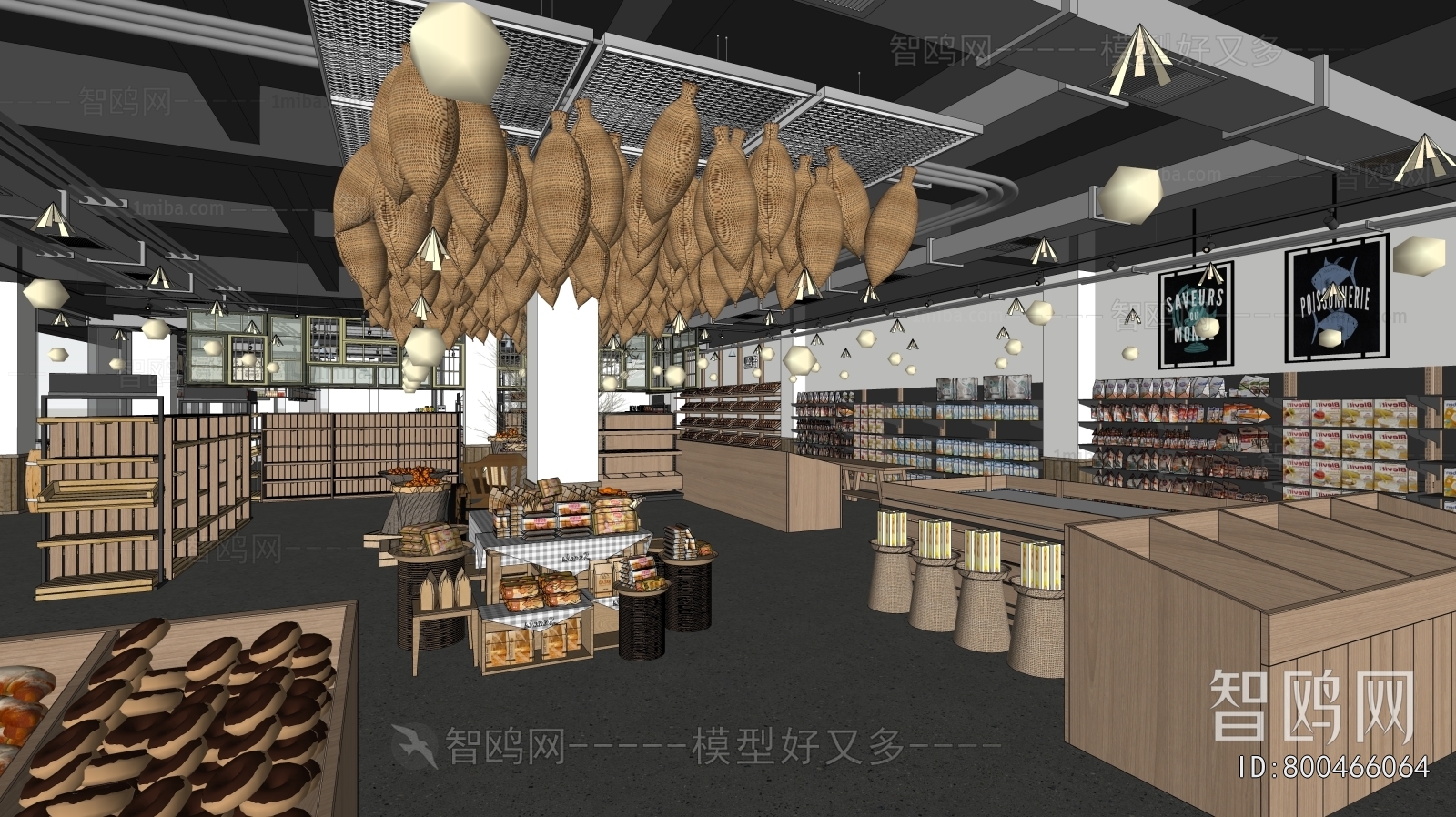 New Chinese Style Supermarket