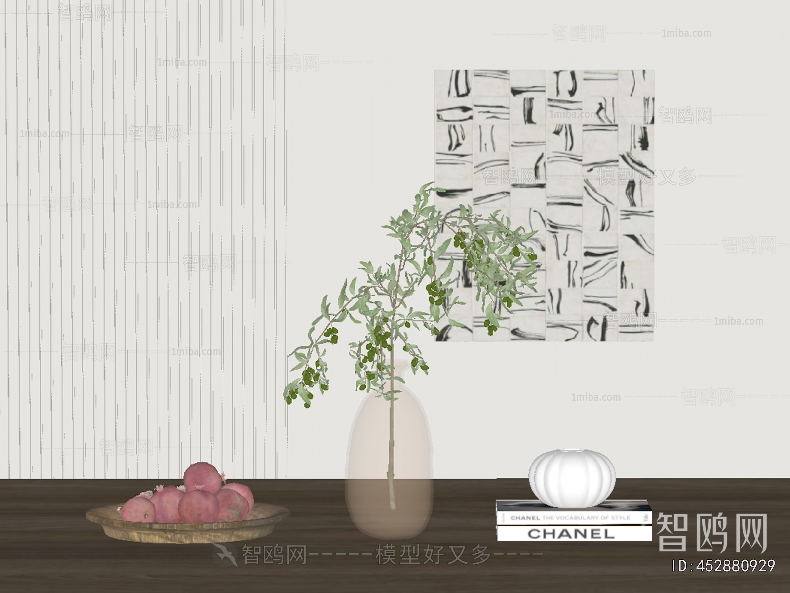 Modern Aquatic Green Plant