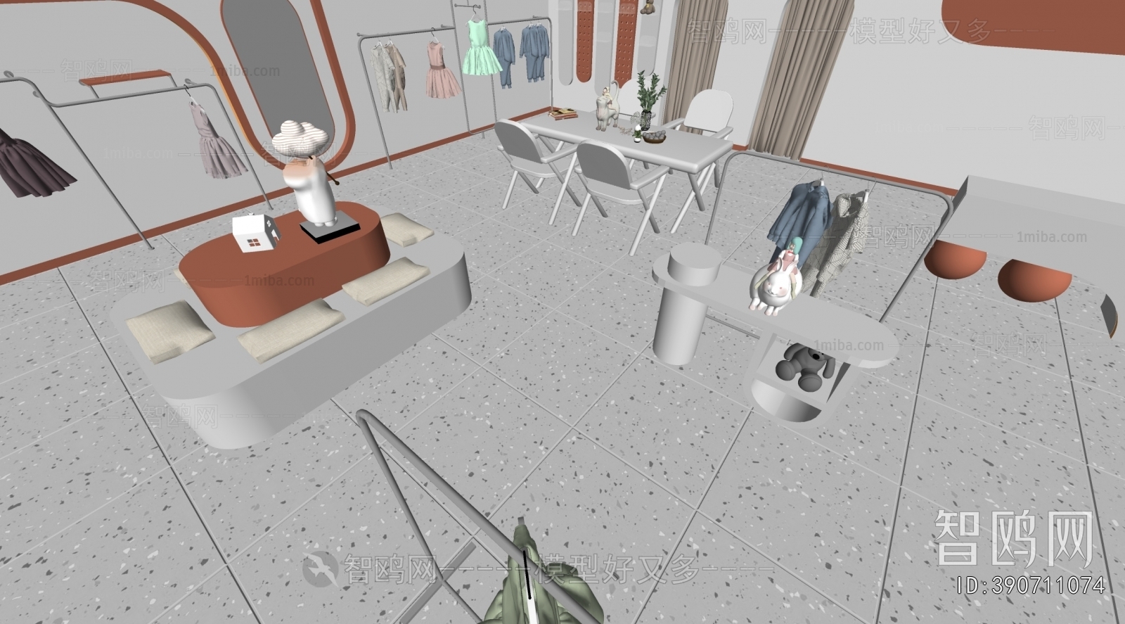 Modern Clothing Store