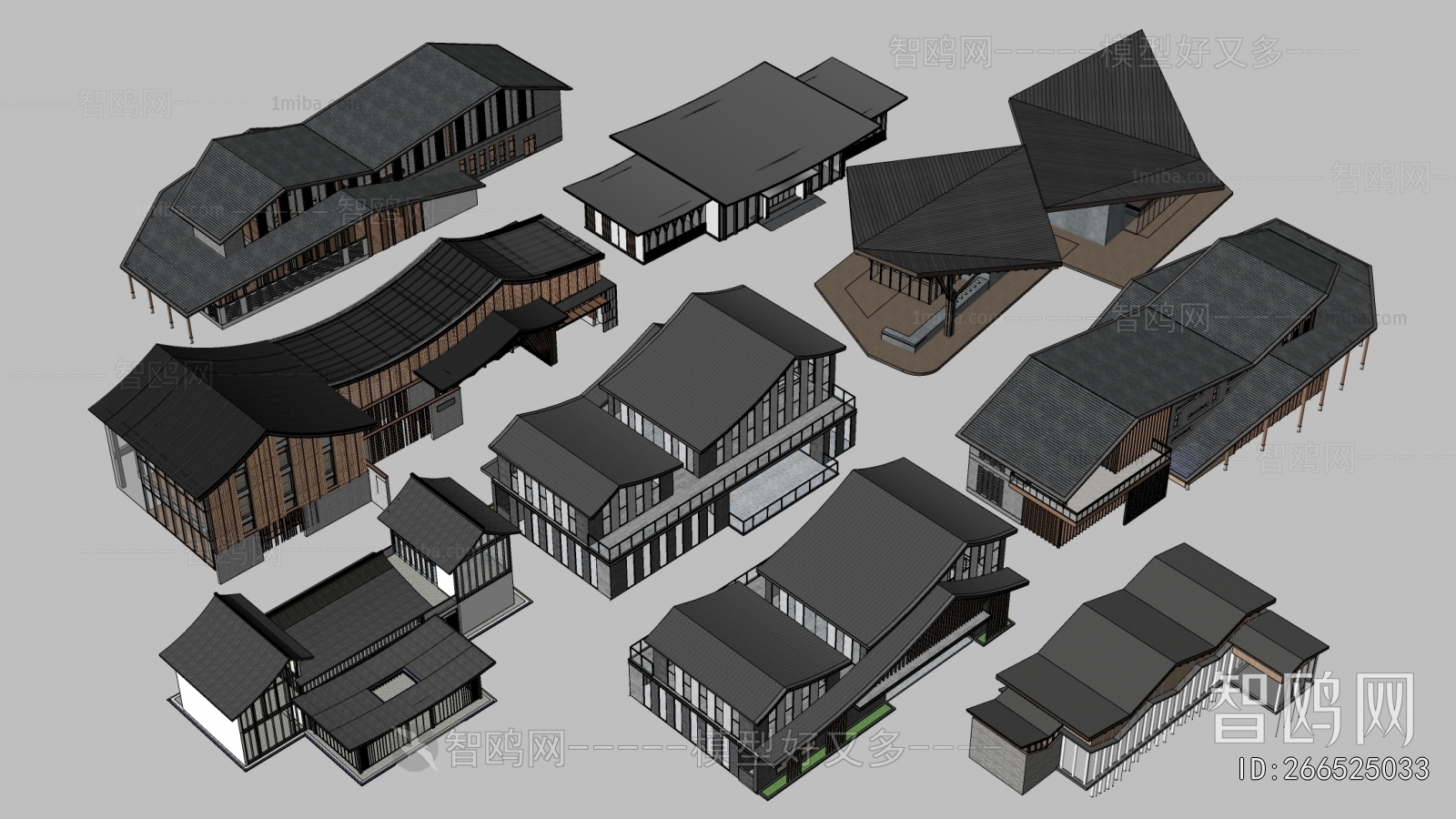 New Chinese Style Public Building