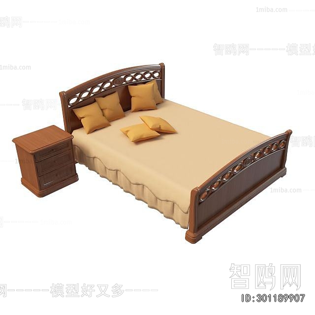 Modern Double Bed