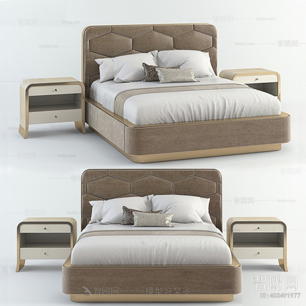 Modern Double Bed