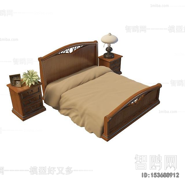 Modern Double Bed