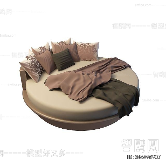 Modern Round Bed