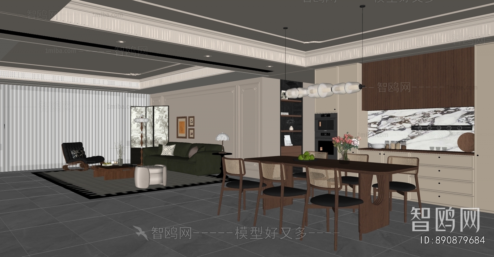 French Style Dining Room