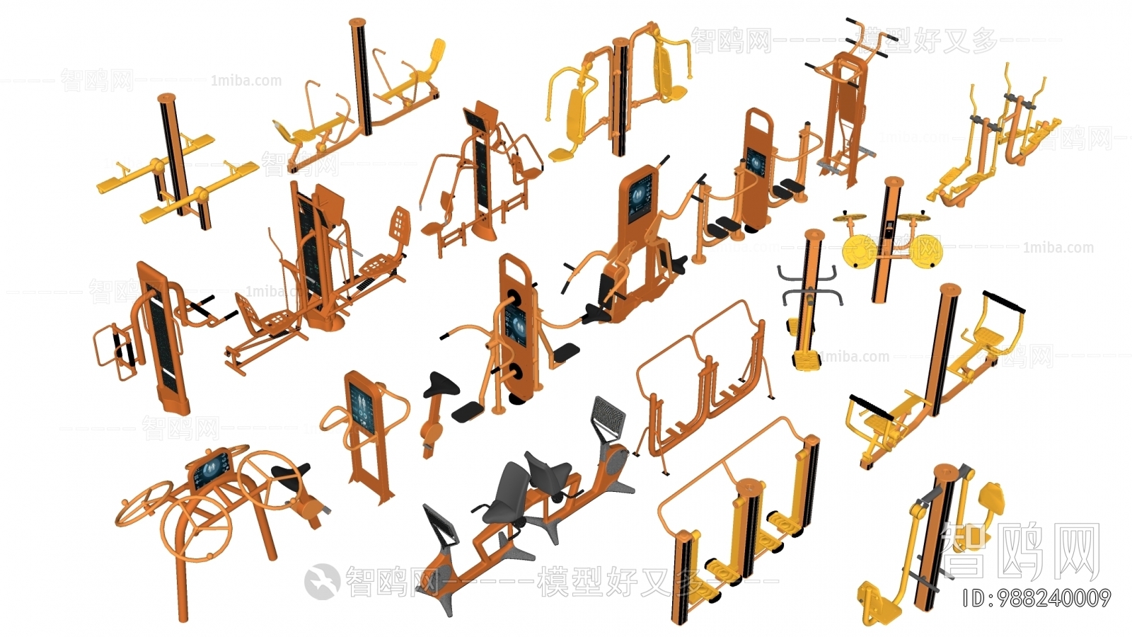 Modern Fitness Equipment
