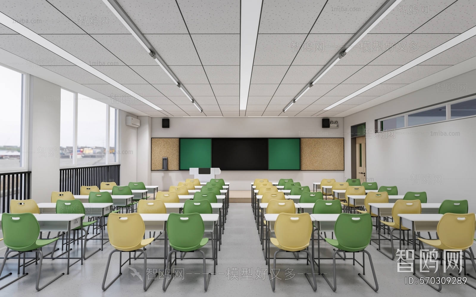 Modern School Classrooms