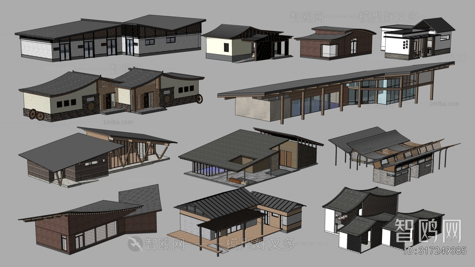 New Chinese Style Public Building