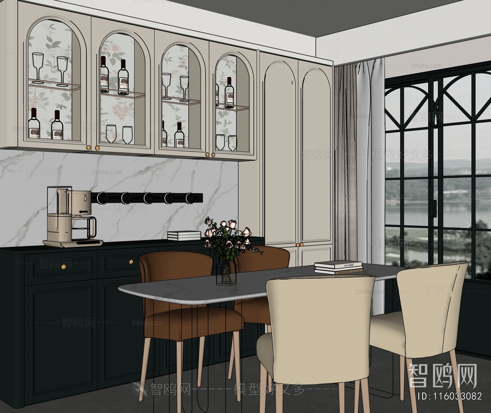 French Style Dining Room