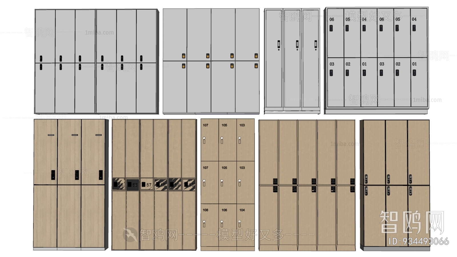 Modern Public Cabinet/lock Cabinet