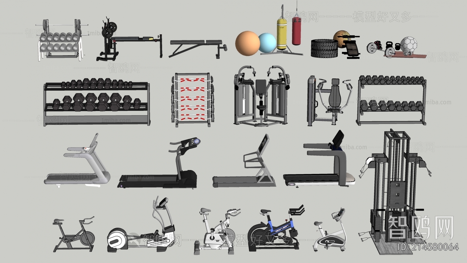 Modern Fitness Equipment