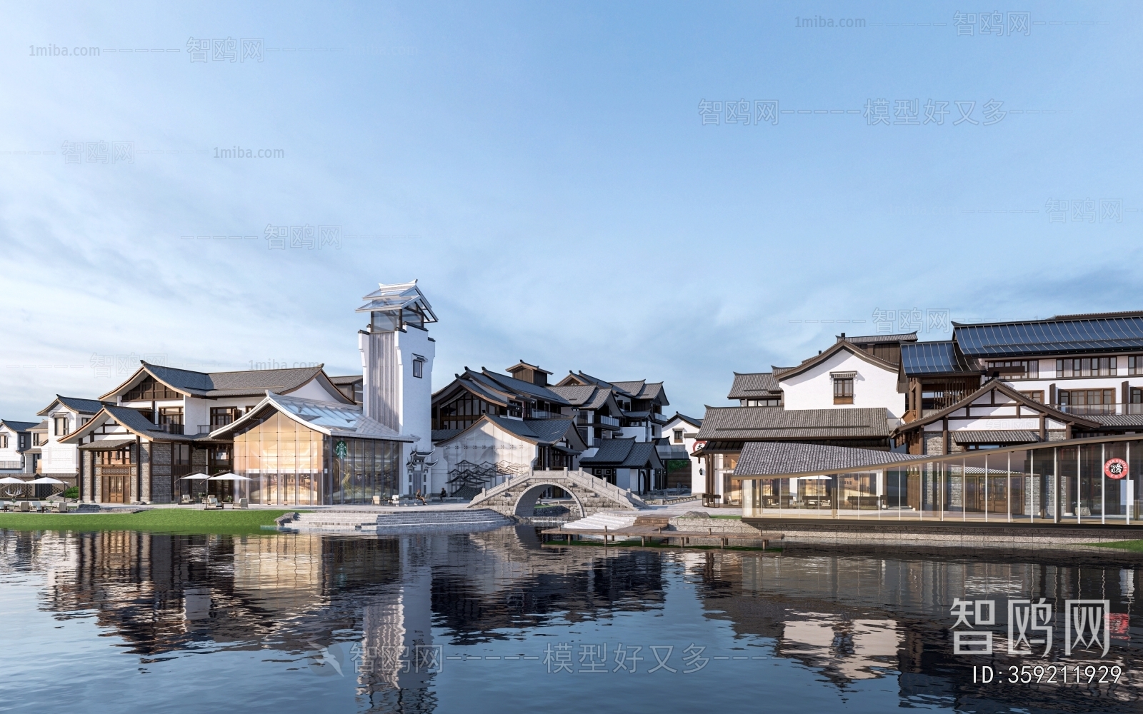 New Chinese Style Commercial Street