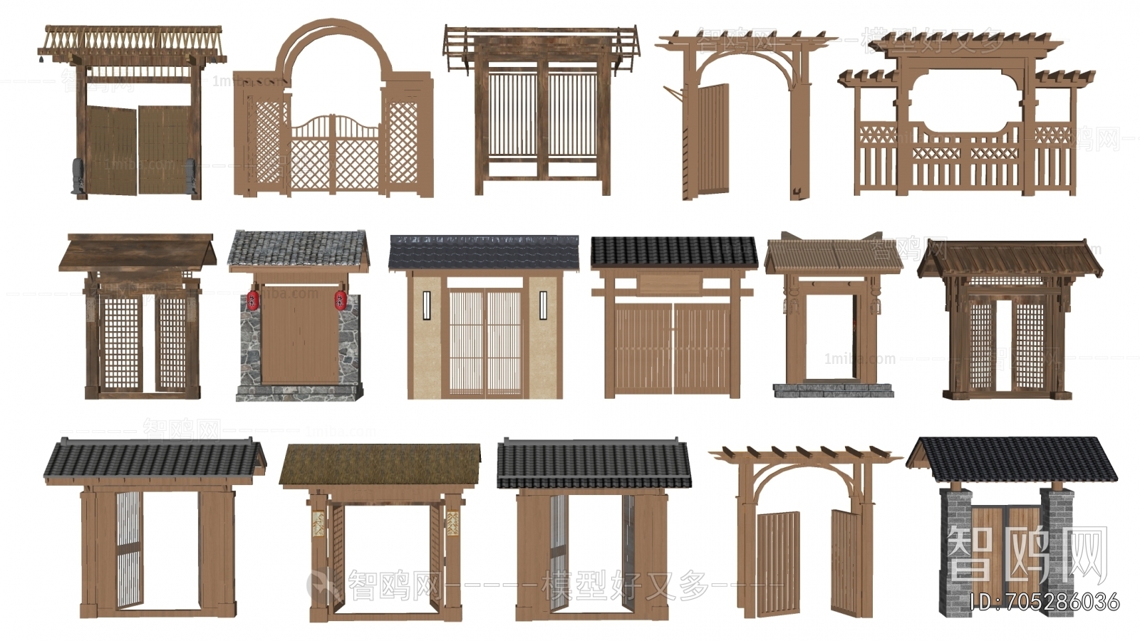 New Chinese Style Facade Element