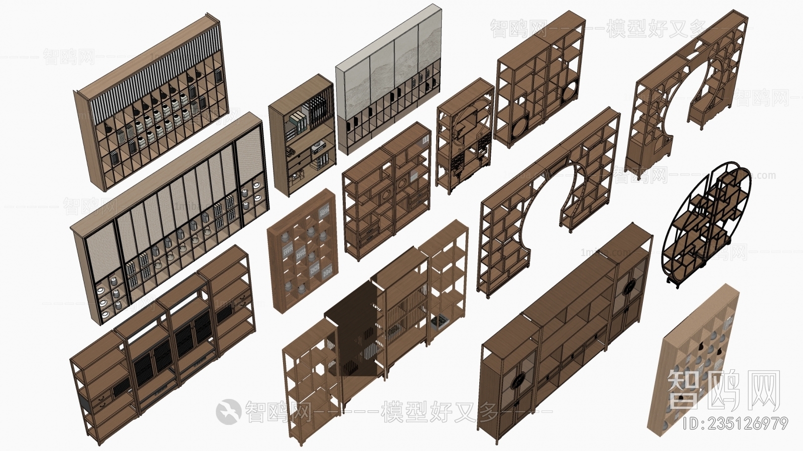 New Chinese Style Antique Rack