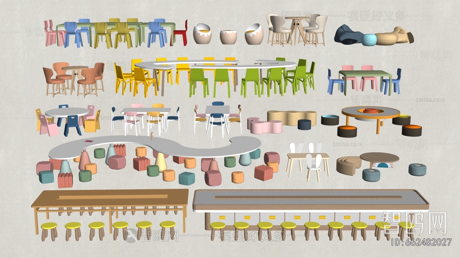 Modern Children's Table/chair