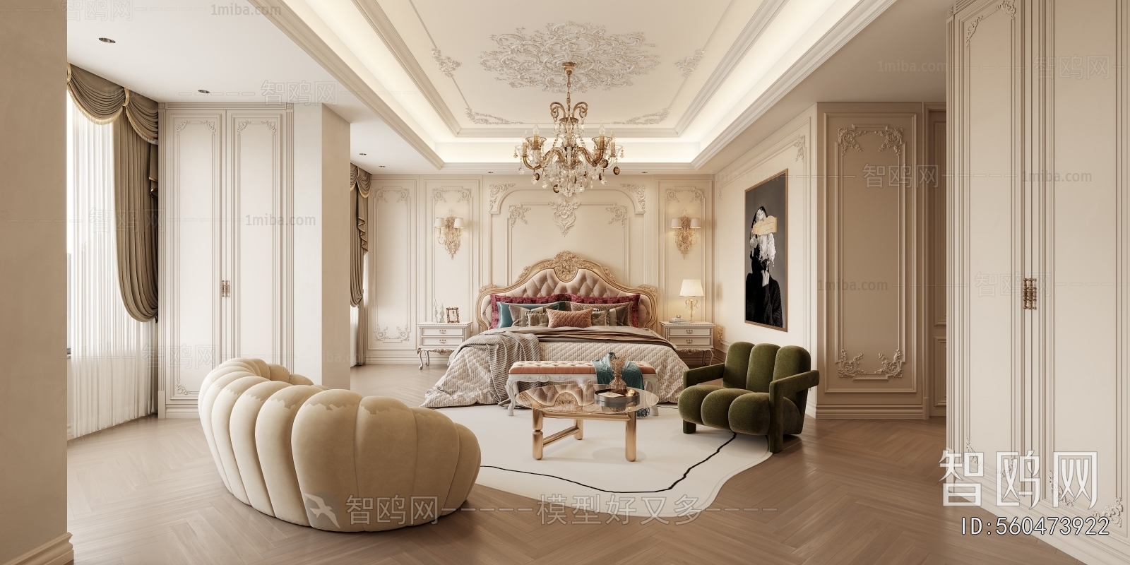 French Style Bedroom