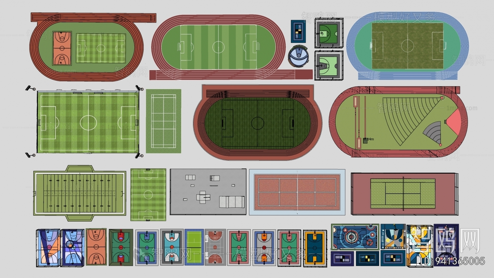 Modern Outdoor Sports Stadium