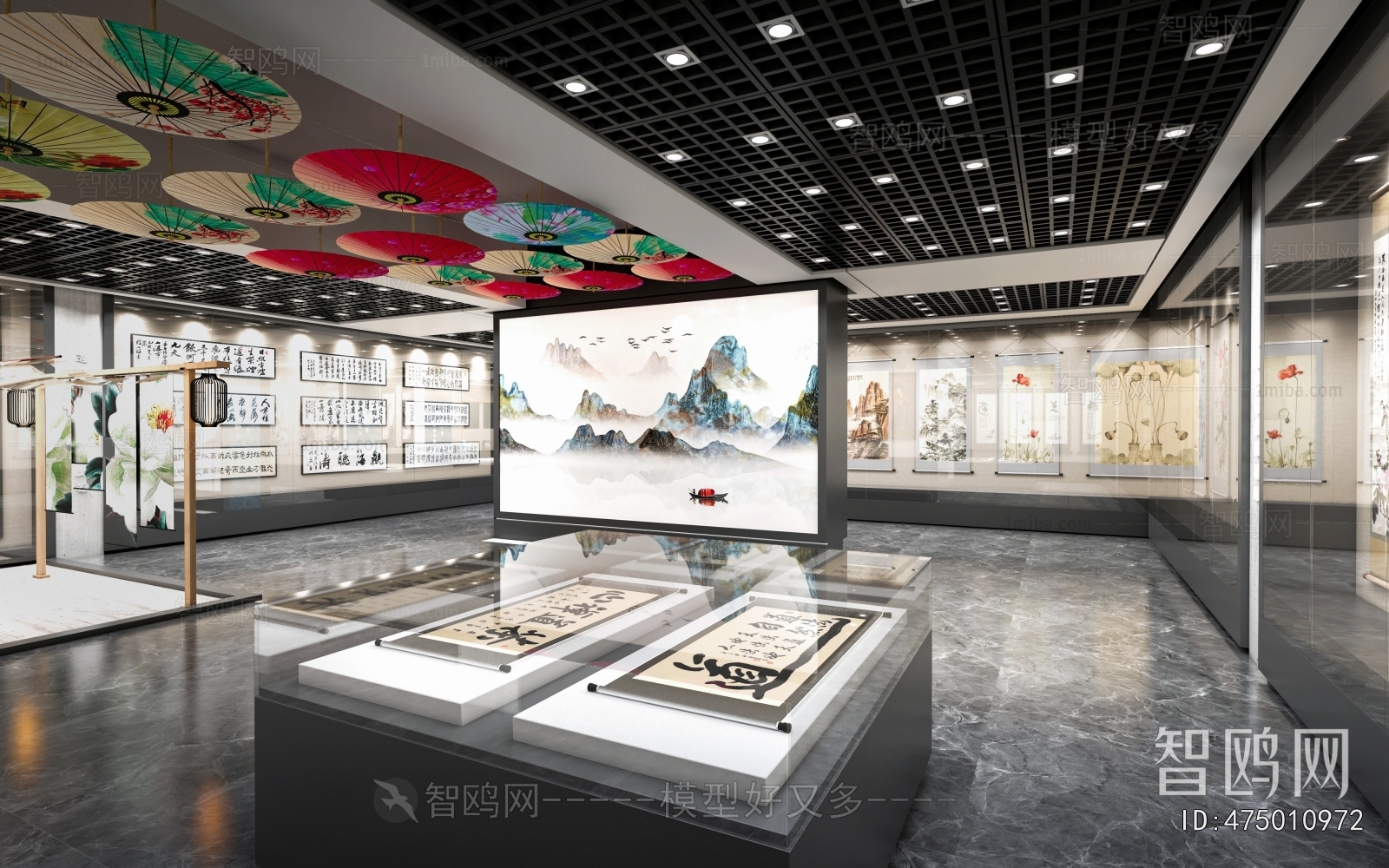 New Chinese Style Exhibition Hall