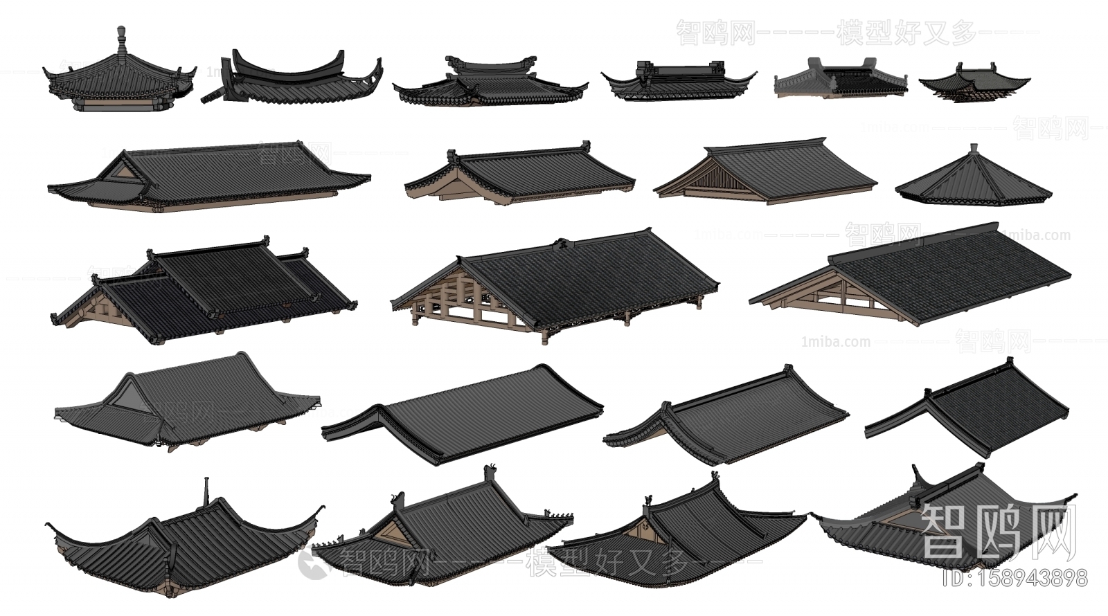 New Chinese Style Building Component