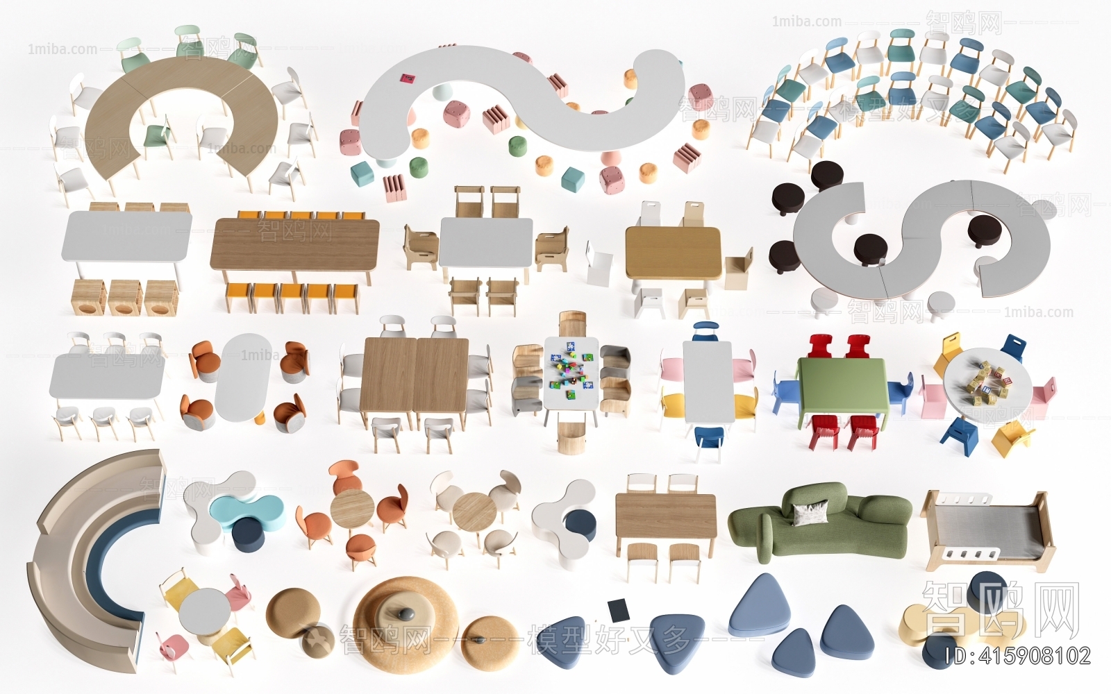 Modern Children's Table/chair