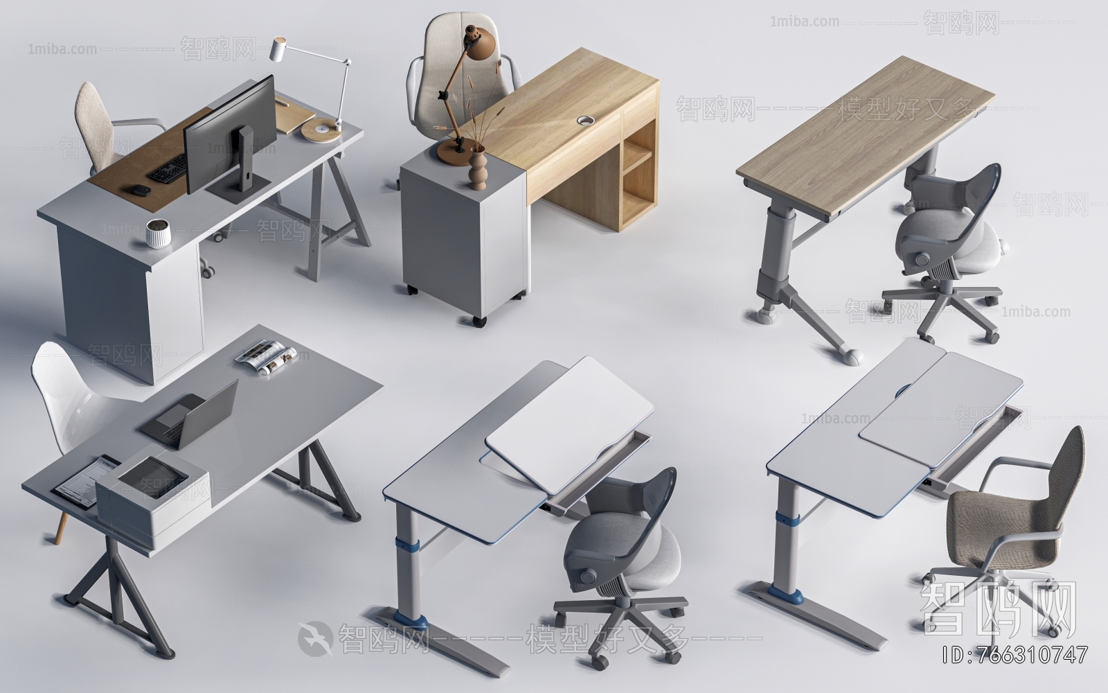 Modern Office Desk And Chair