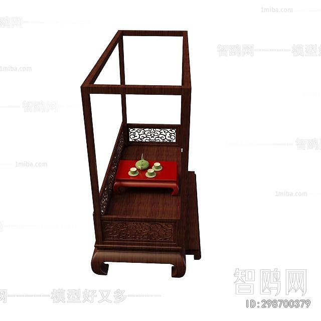 New Chinese Style Arhat Bed