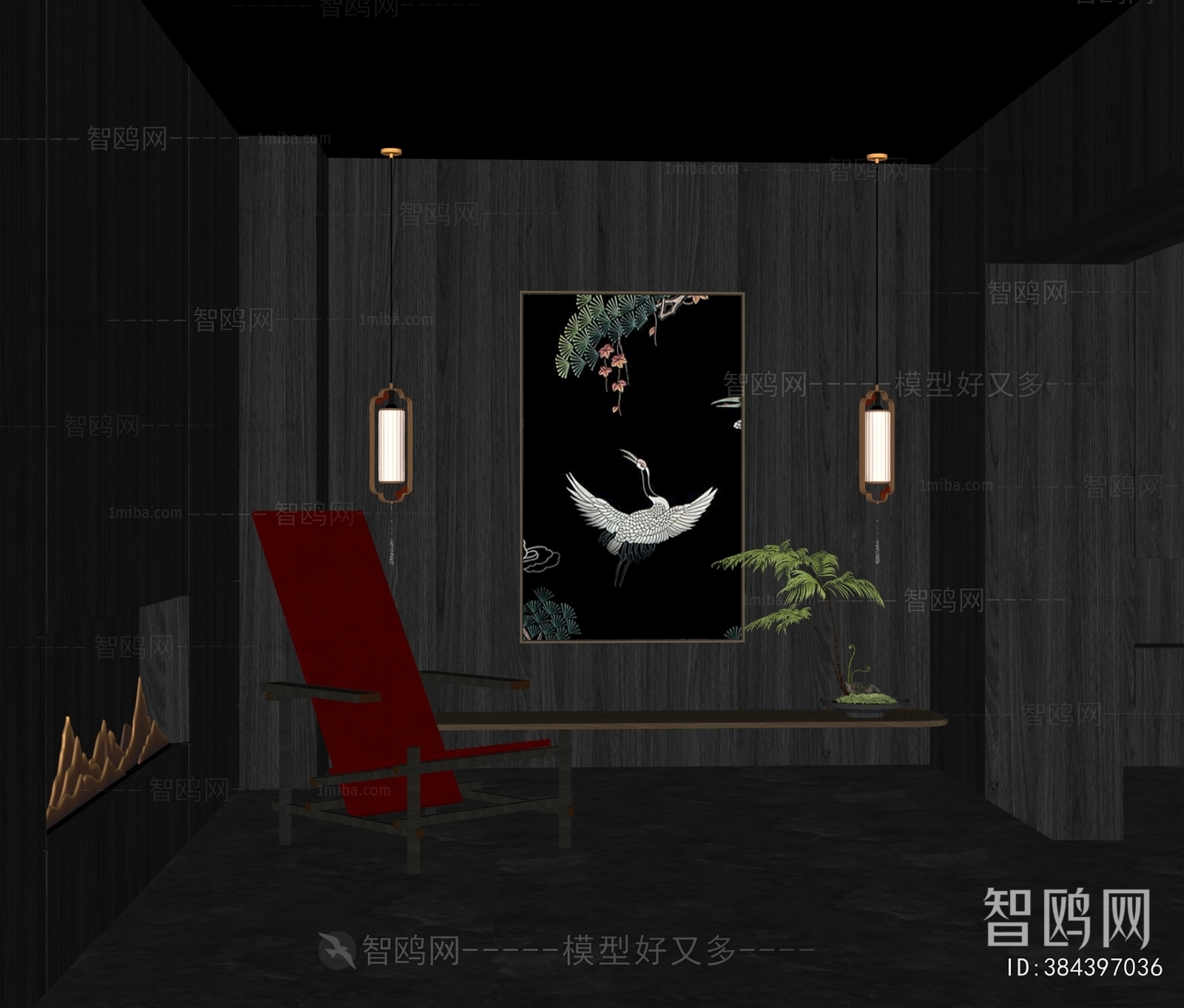 New Chinese Style Hallway