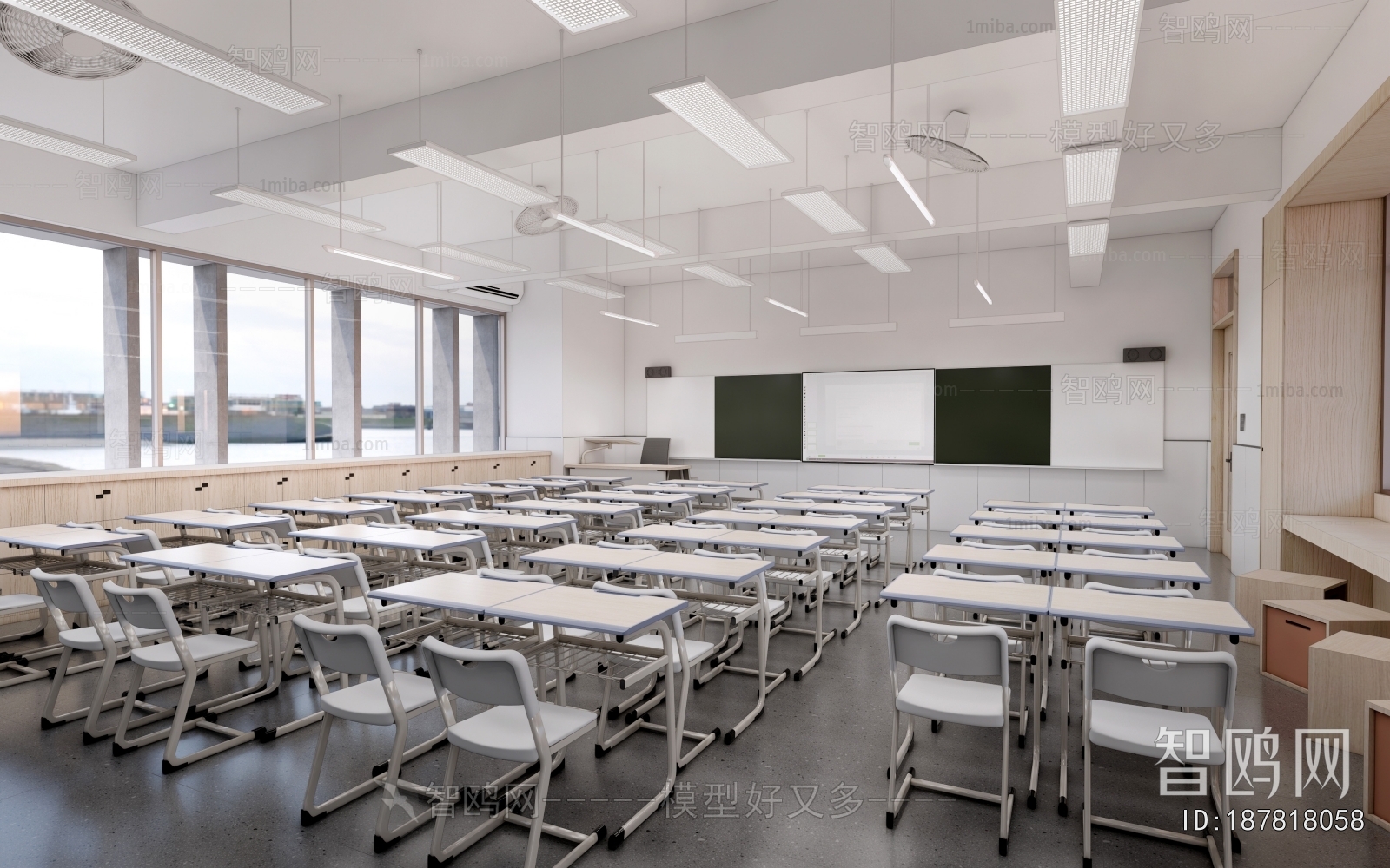 Modern School Classrooms