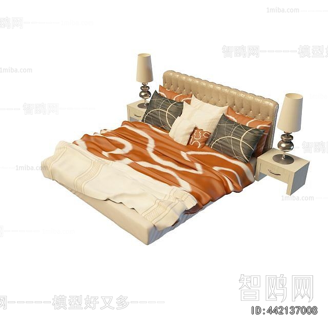 European Style Double Bed