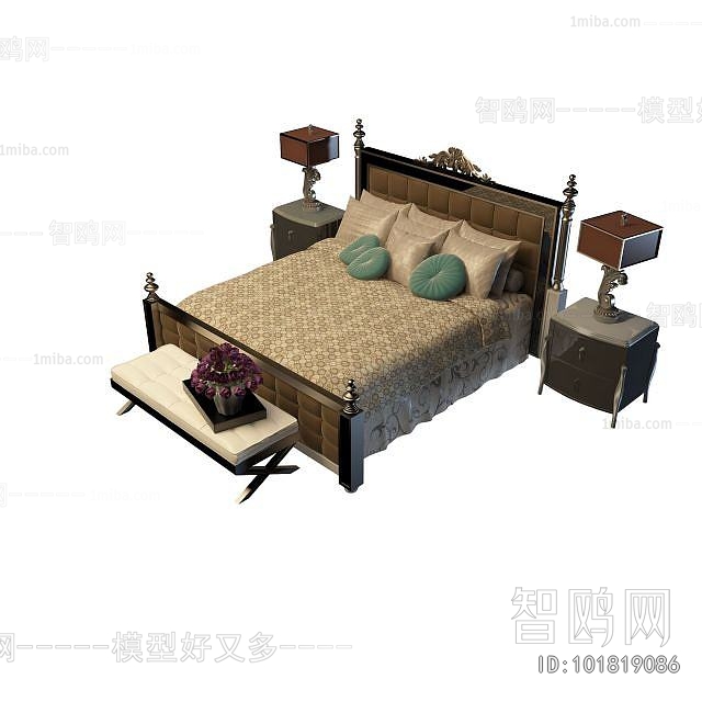 European Style Double Bed