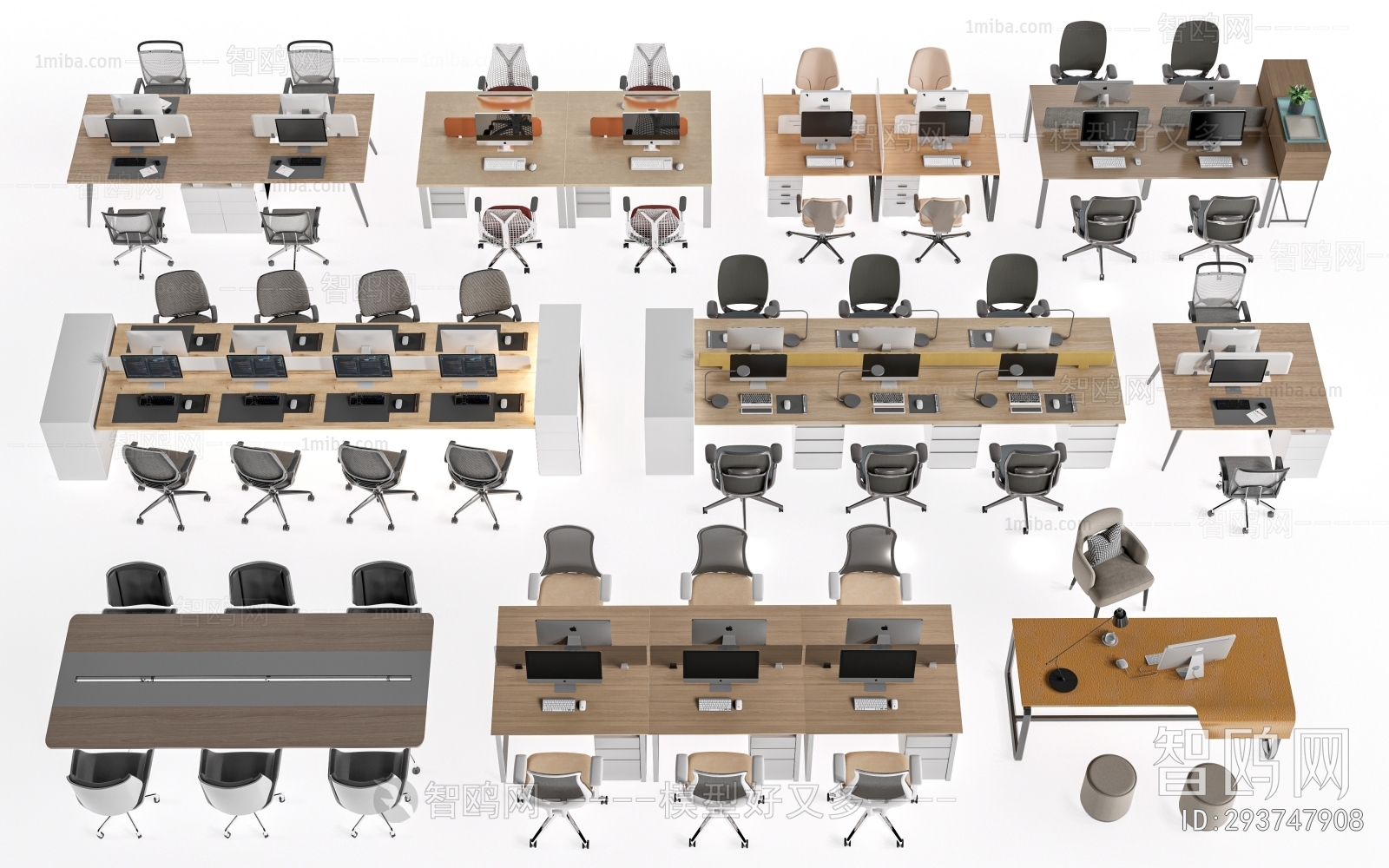 Modern Office Desk And Chair