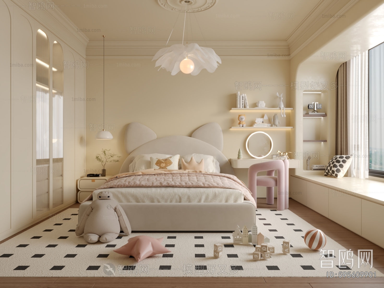 French Style Children's Room