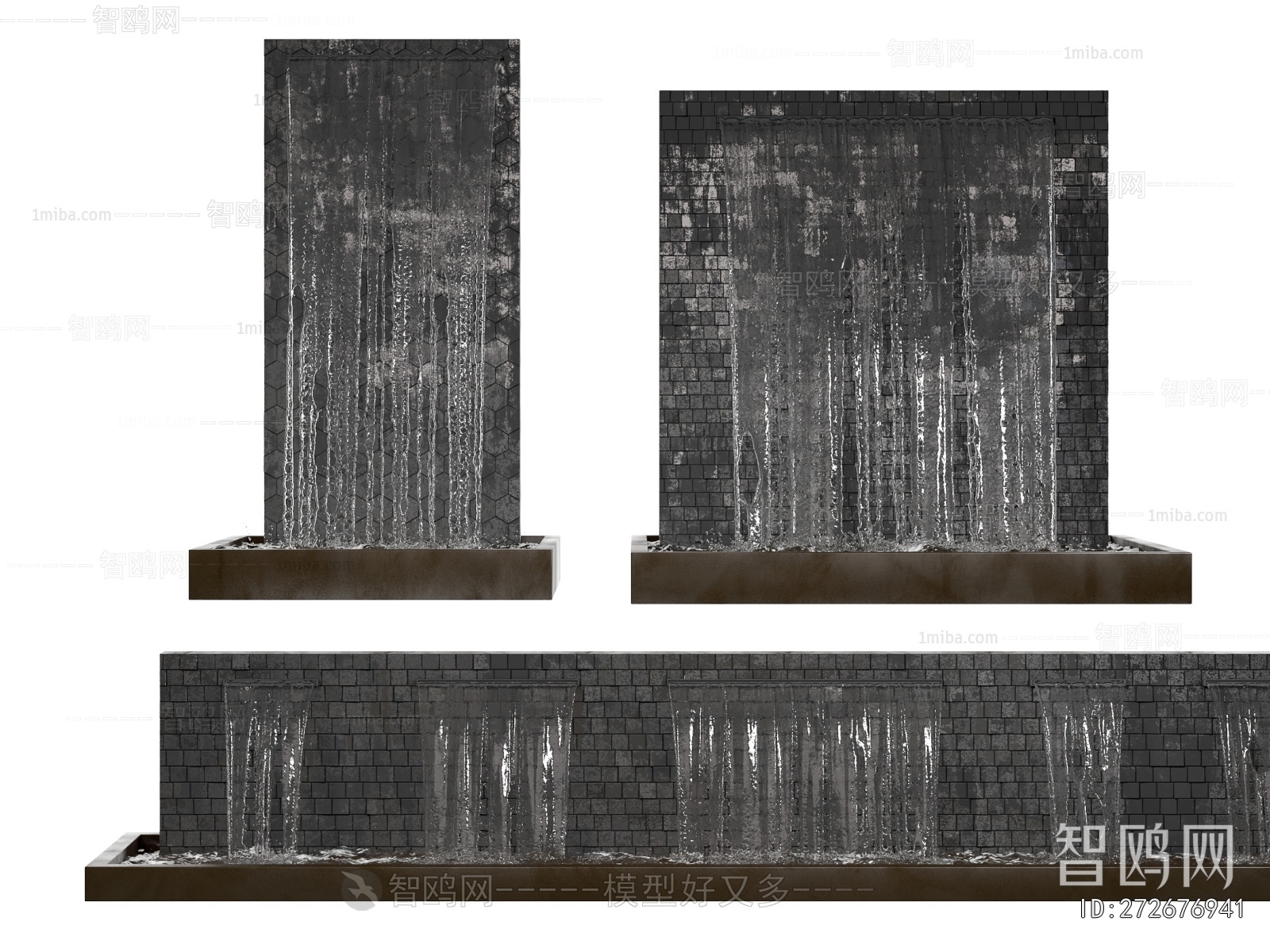 Modern Rockery Waterscape