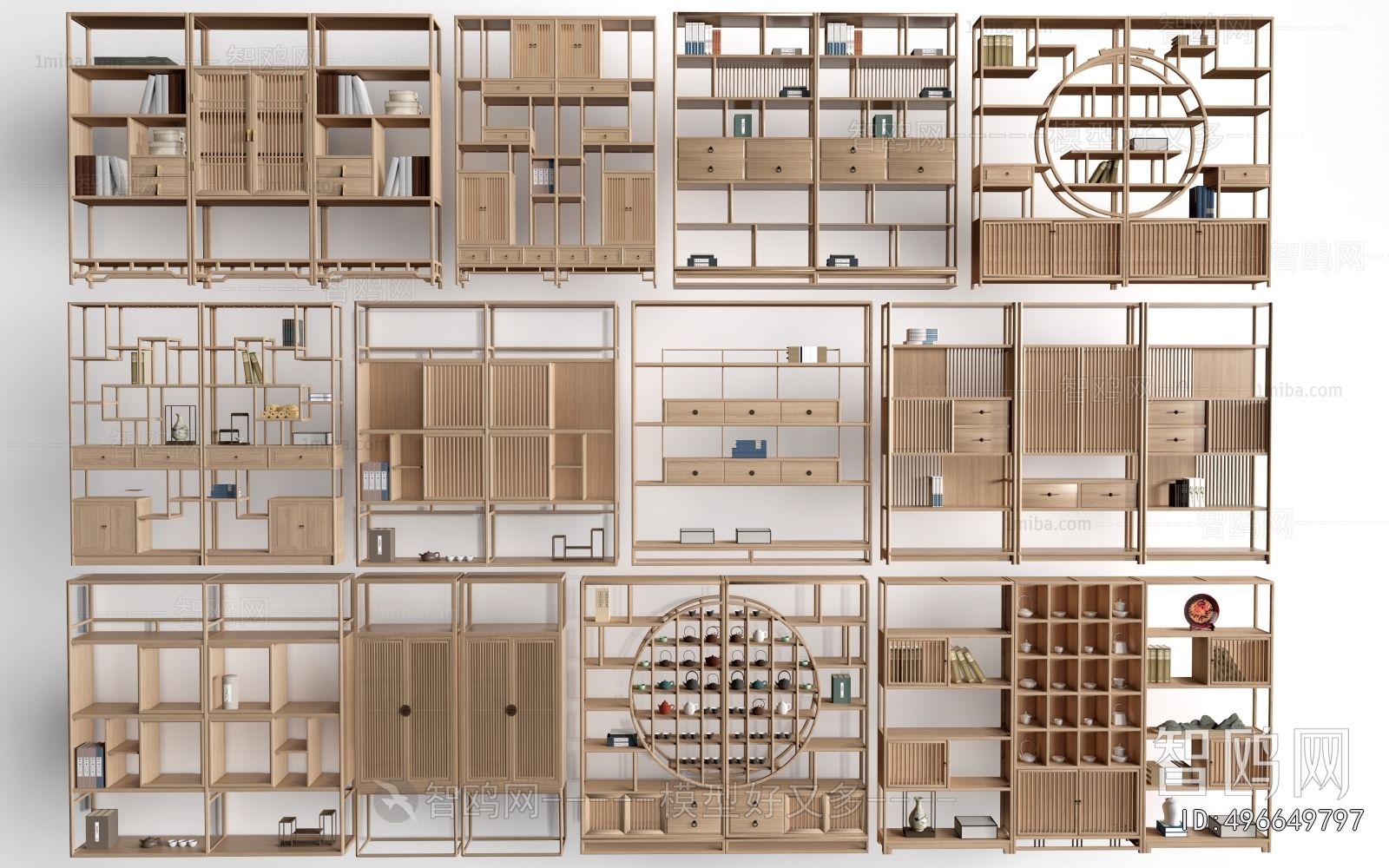 New Chinese Style Antique Rack