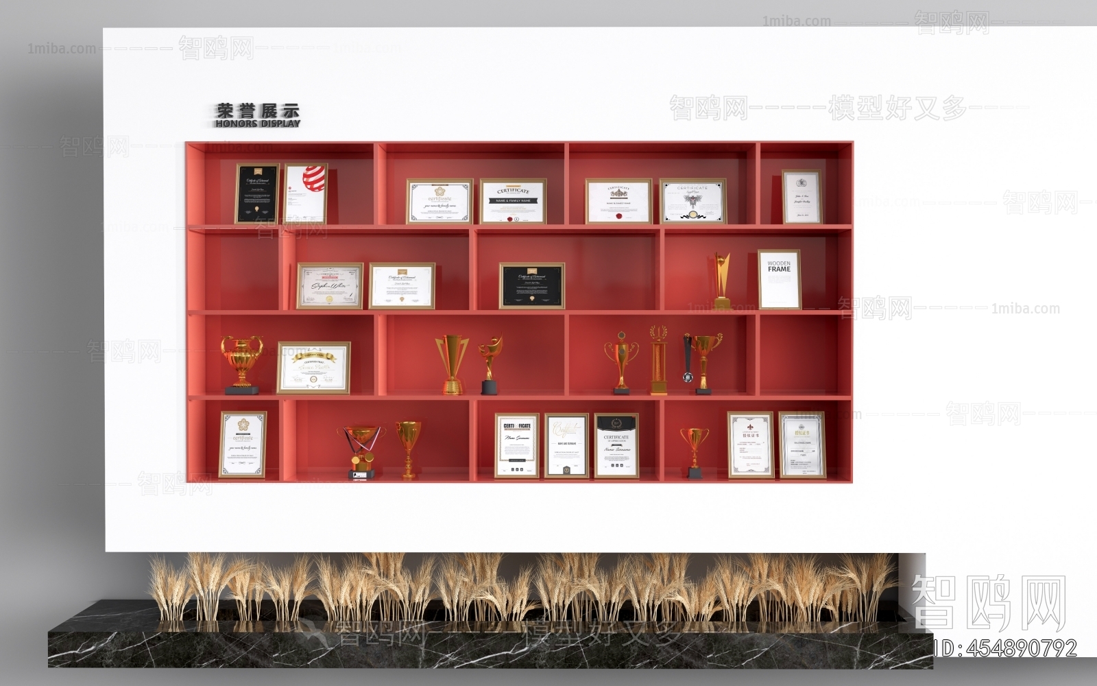 Modern Flag/badge/trophy/certificate