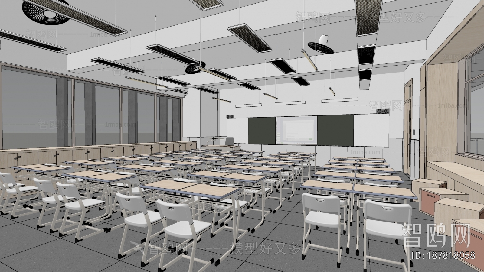 Modern School Classrooms