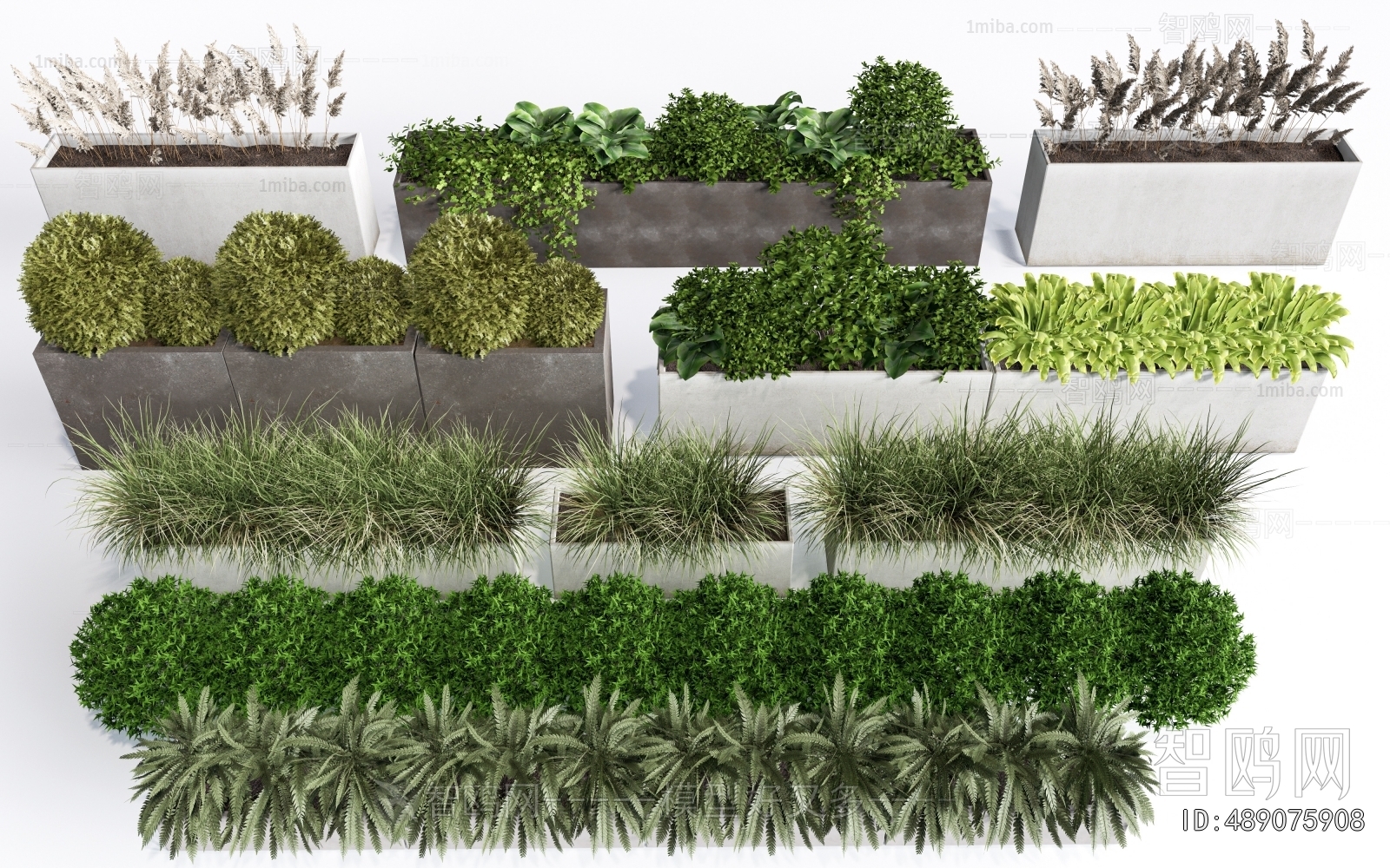 Modern Flower Bed, Flower Bowl, Flower Box