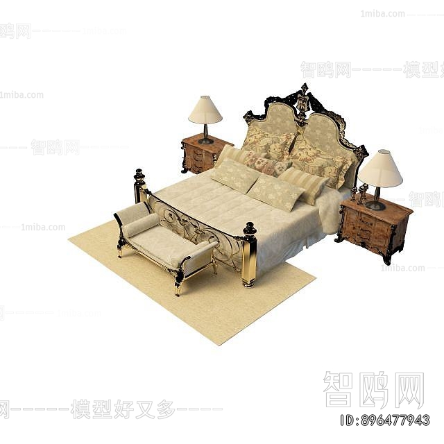 European Style Double Bed