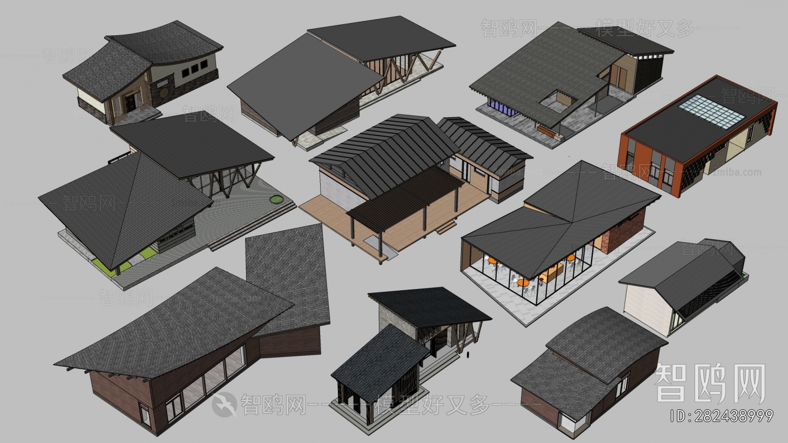 New Chinese Style Public Building