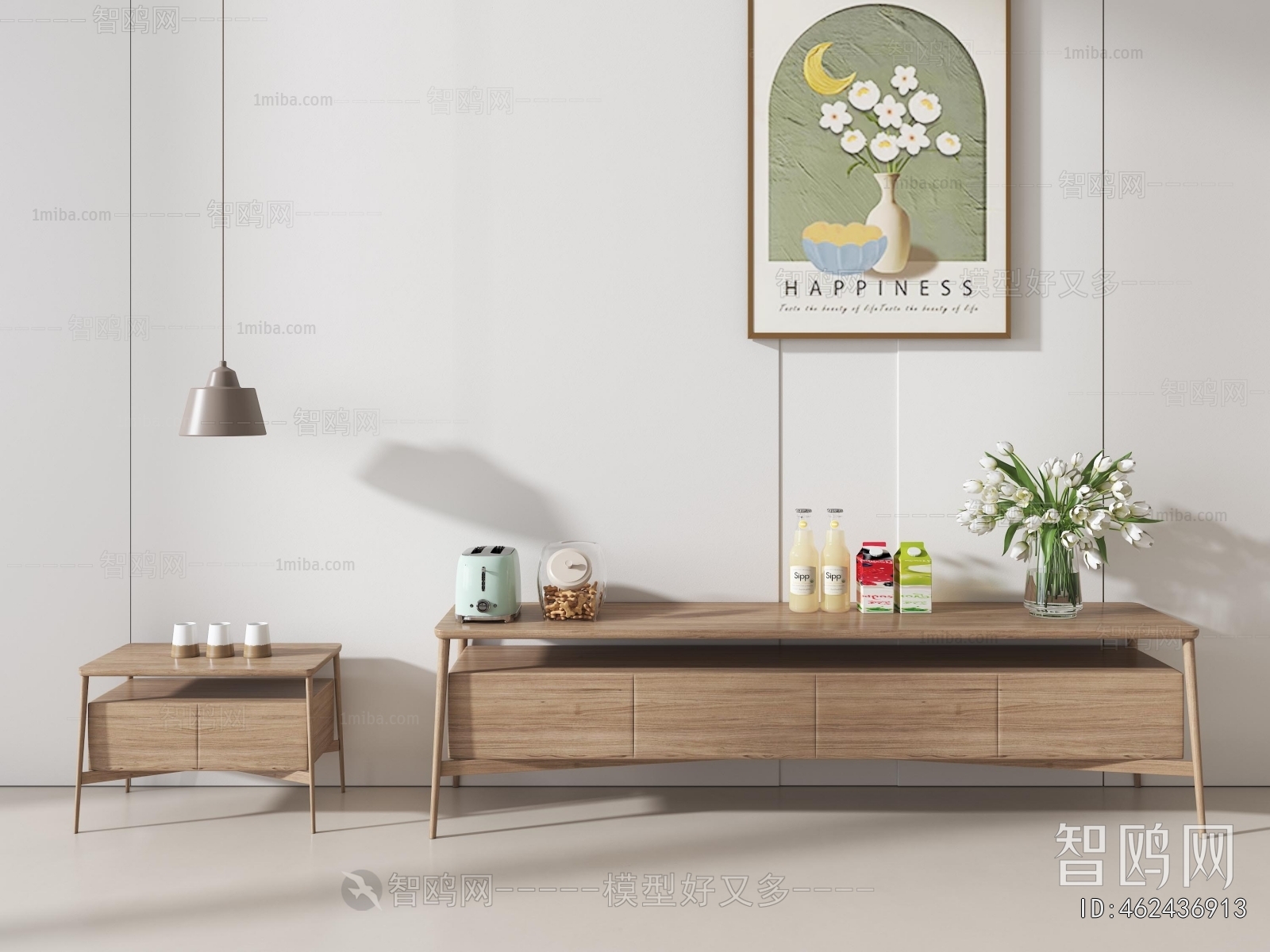 Nordic Style TV Cabinet