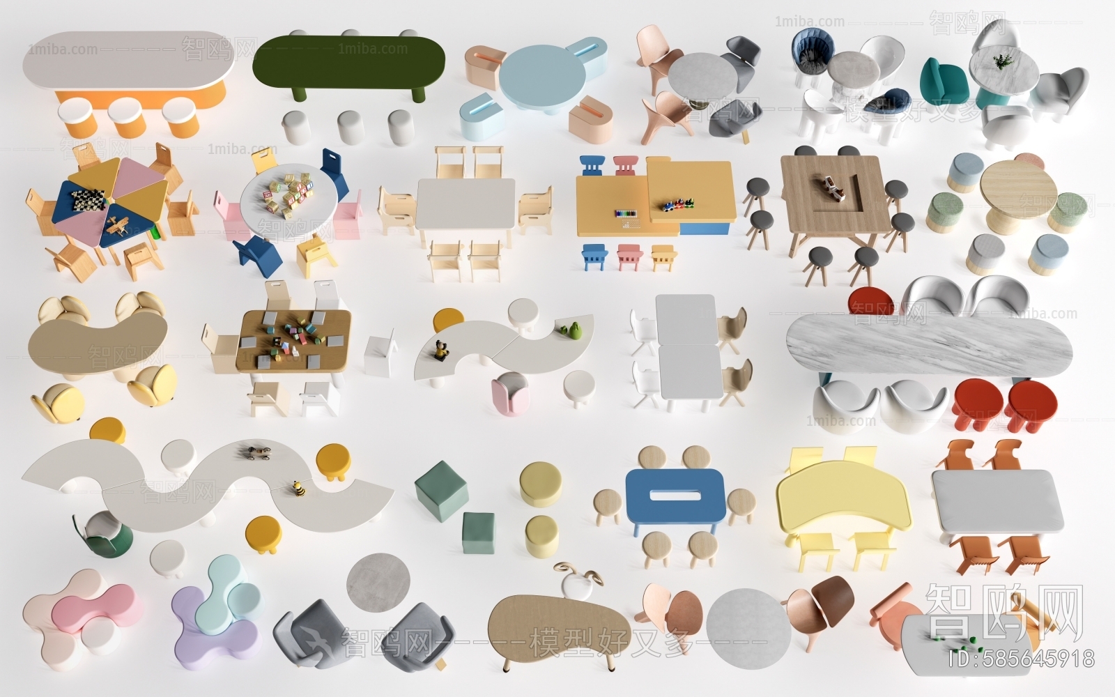 Modern Children's Table/chair