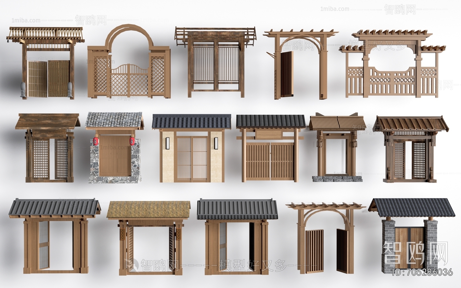 New Chinese Style Facade Element