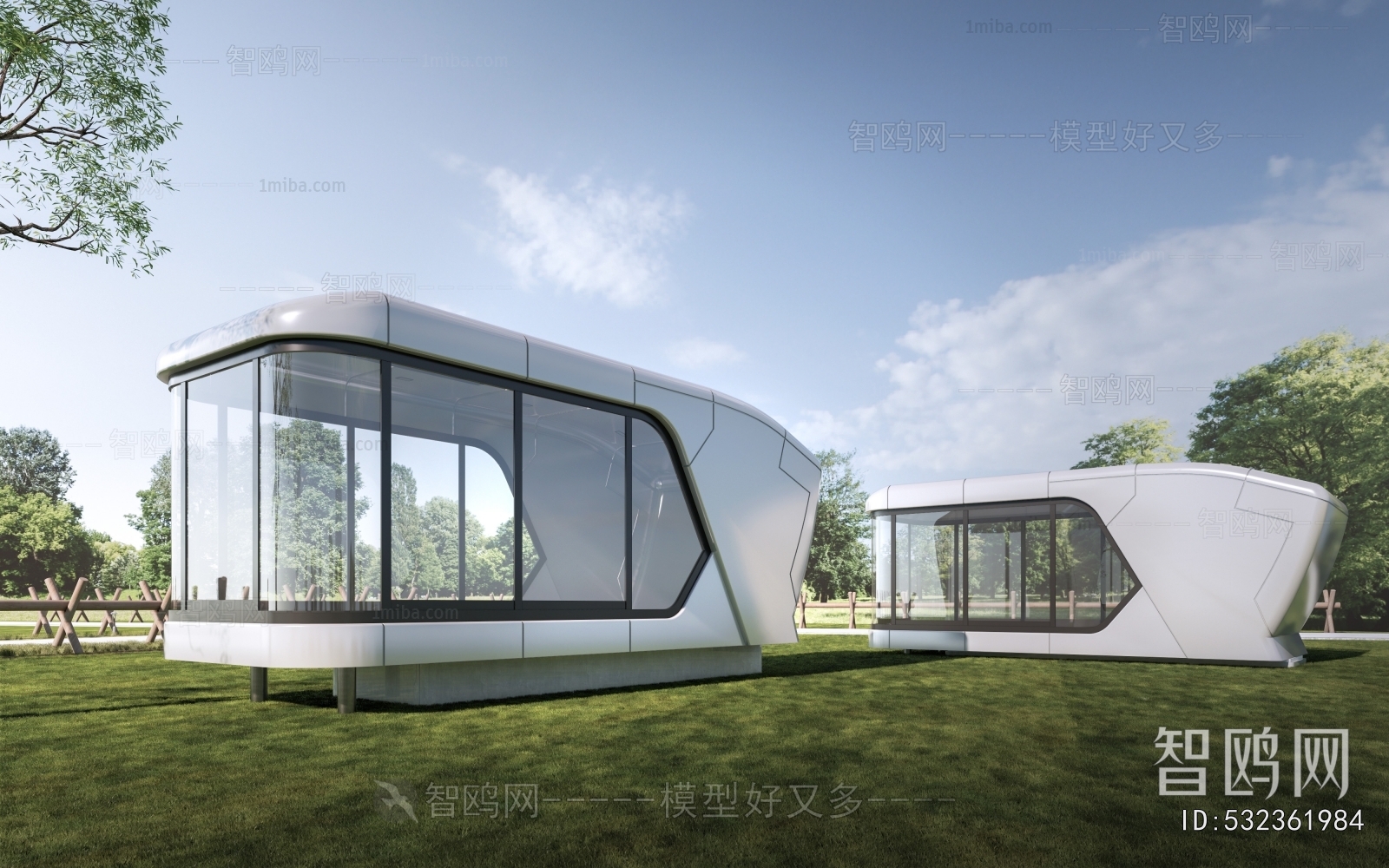 Modern Appearance Of Commercial Building