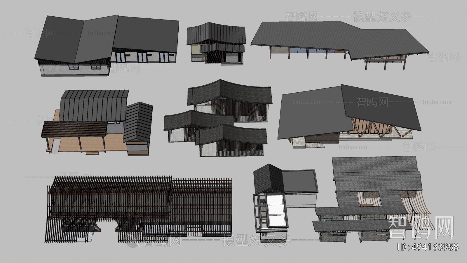 New Chinese Style Public Building