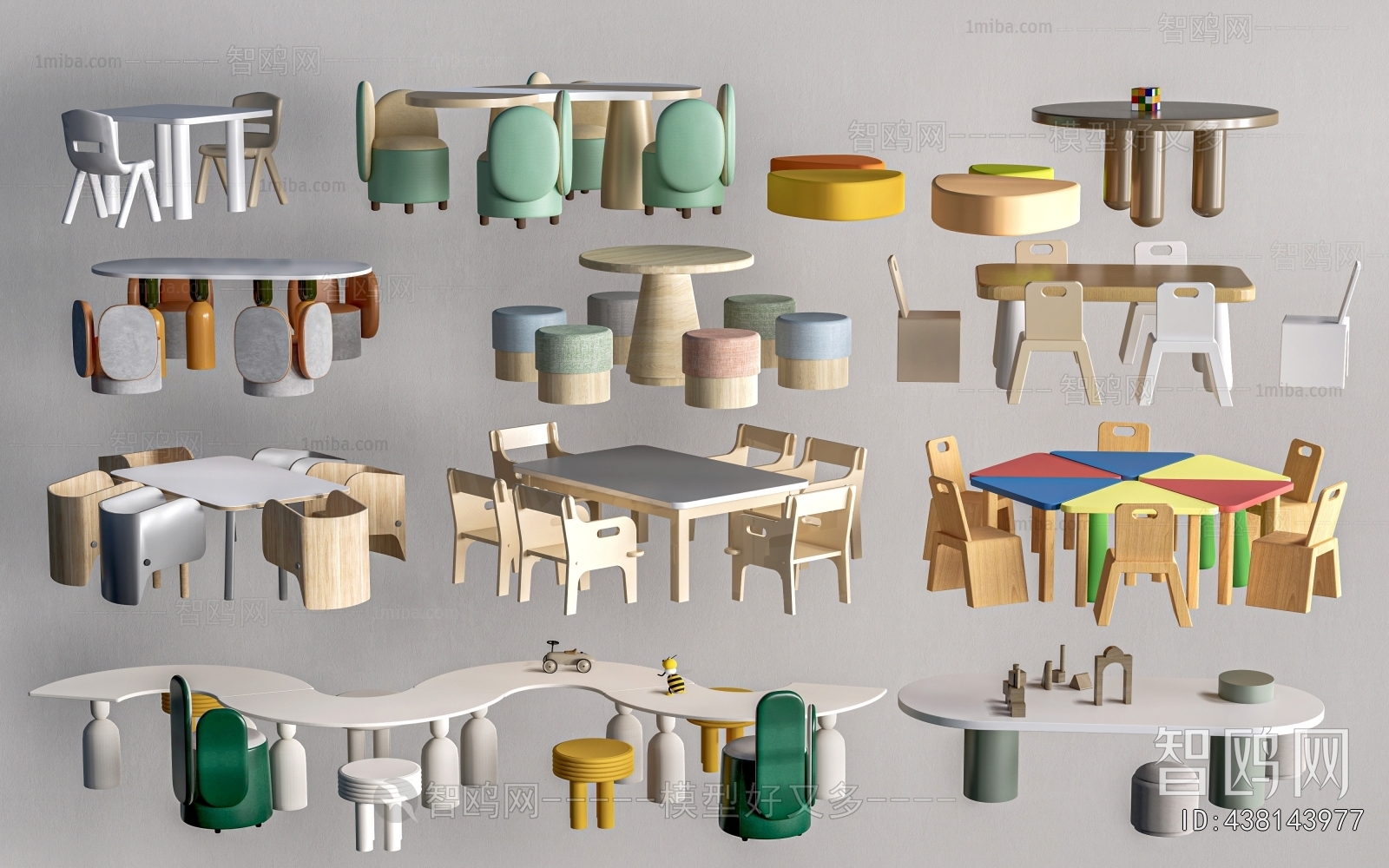 Modern Children's Table/chair