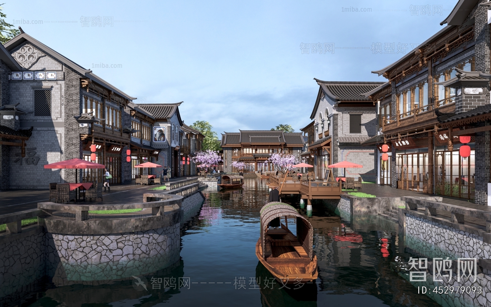 New Chinese Style Commercial Street