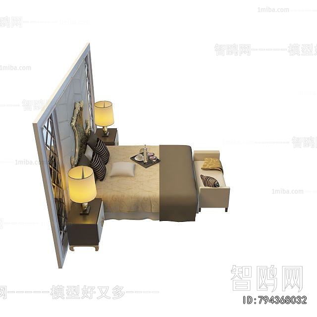 European Style Double Bed