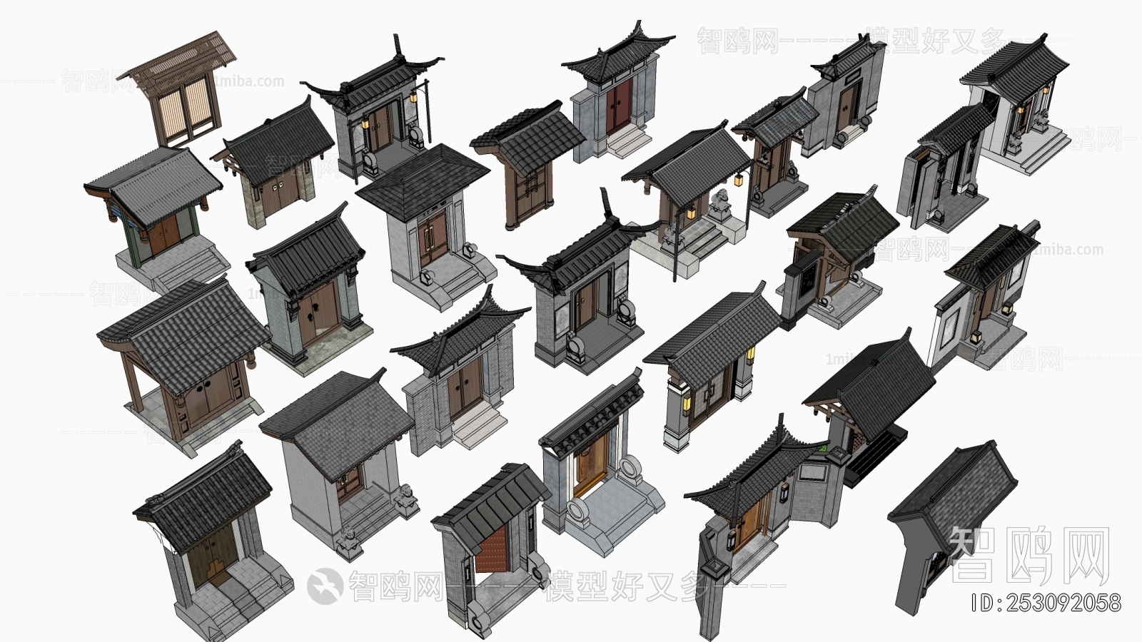 New Chinese Style Facade Element