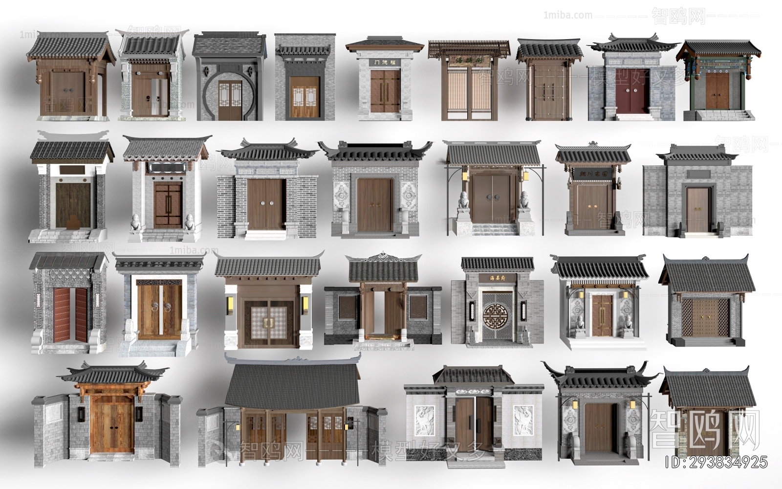 New Chinese Style Facade Element