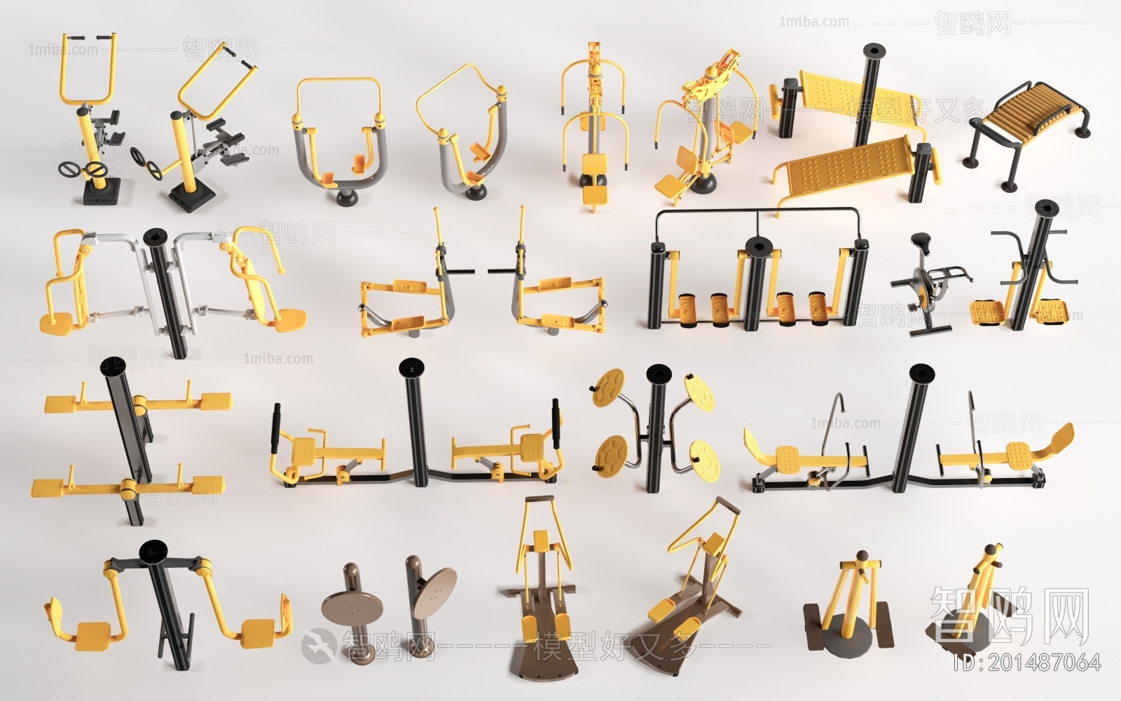 Modern Fitness Equipment